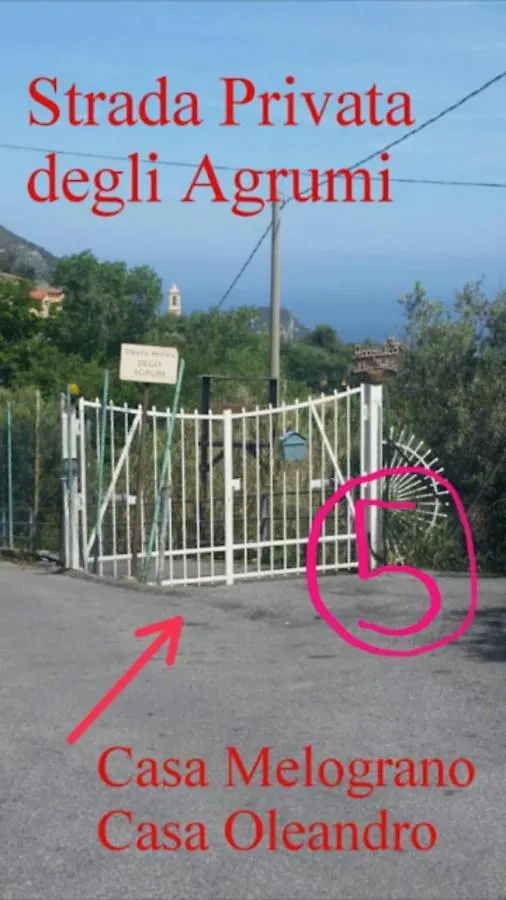 Casa Oleandro Villa Finale Ligure Holiday home